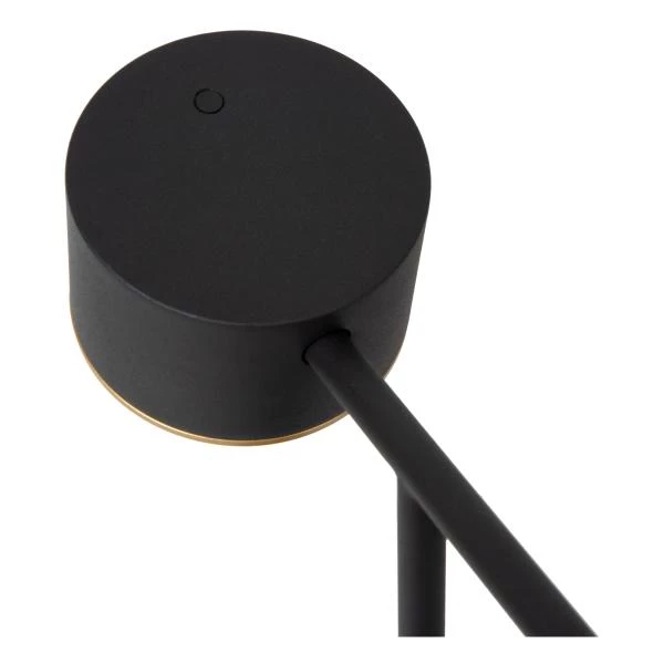 Lucide GIAN - Table lamp - LED Dim. - 1x9W 2700K - Black - detail 2
